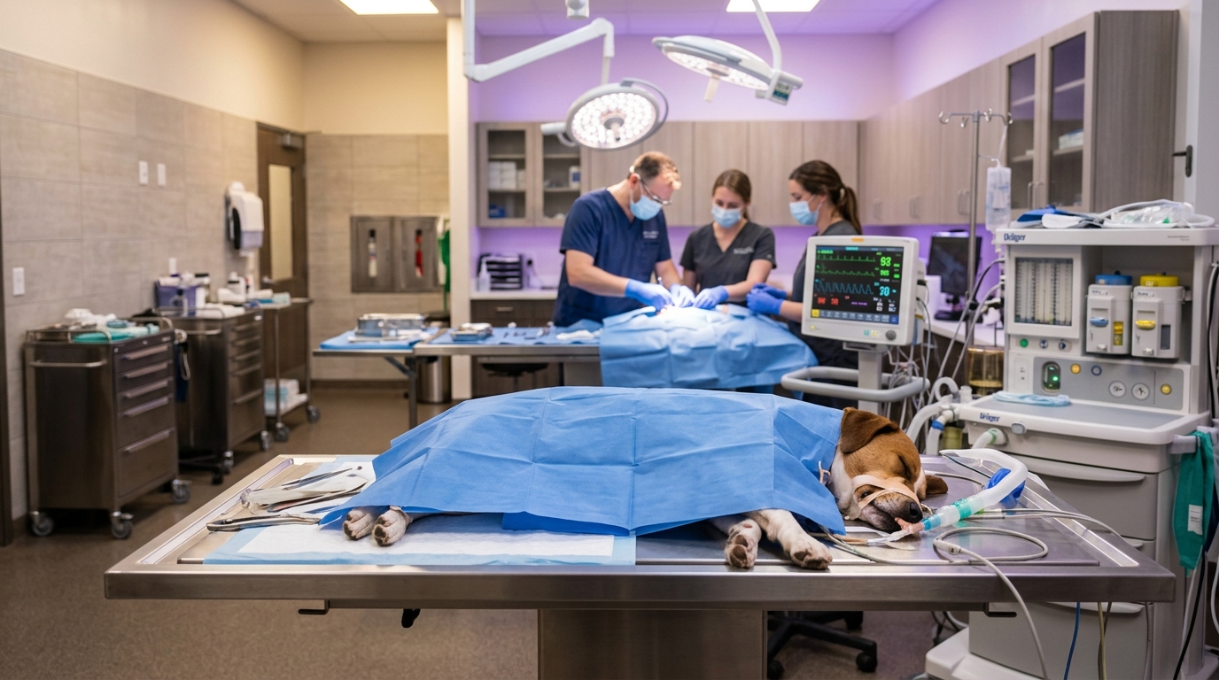 Centro cirúrgico veterinário — SPI+VET