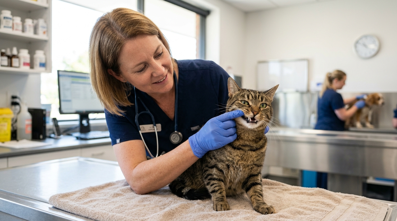 Limpeza dentária e procedimentos preventivos pet — SPI+VET